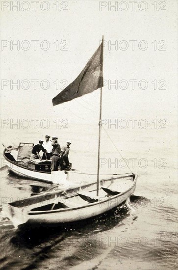 Signal off the Delaware coast. Planted by the 'Ranger' 1929.