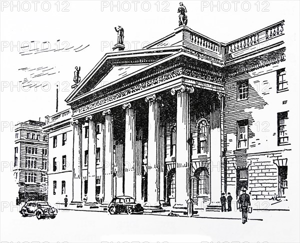 General Post Office building in Dublin