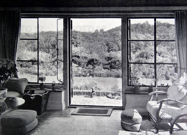 Photograph of an ideal sun lounge with a south-south west aspect