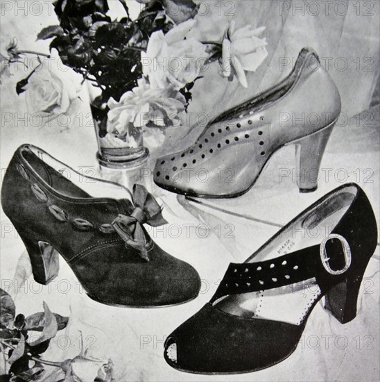 Advert for new elegant shoes by Rayne