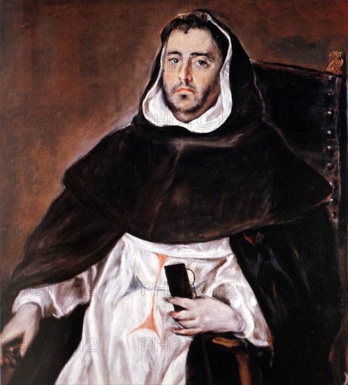 Portrait of a Trinitarian Monk by El Greco