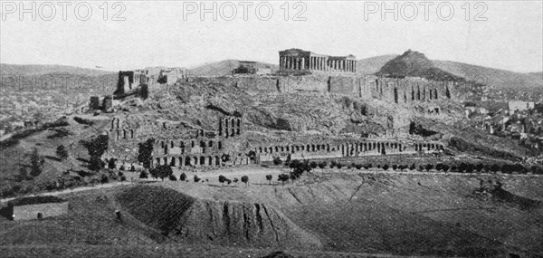 View of the Acropolis from the South