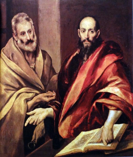 Saint Peter and Saint Paul' by El Greco