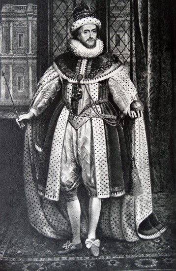 Portrait of King James I