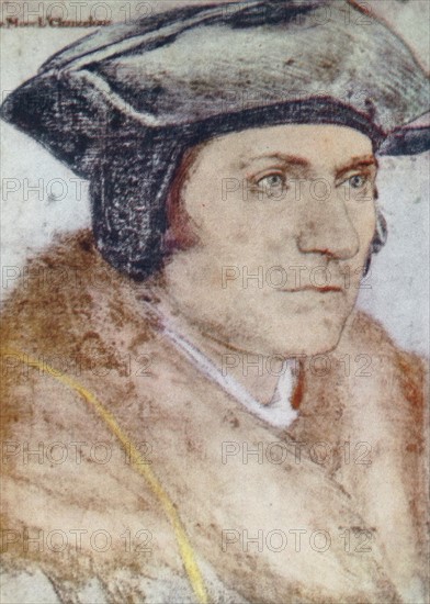 Sir Thomas More by Hans Holbein the Younger