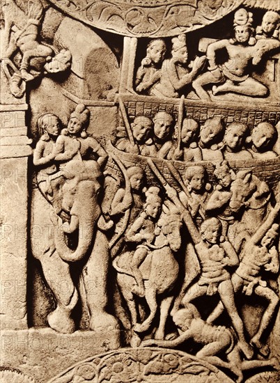 detail from the Great Stupa at Amaravati