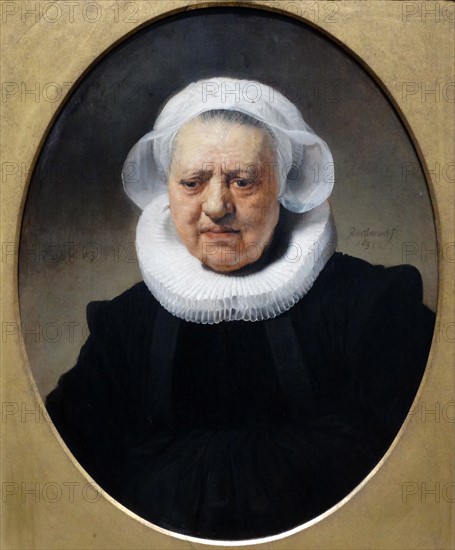 Rembrandt, Portrait of Aechje Claesdr