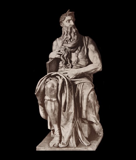 Moses sculpture by Michelangelo