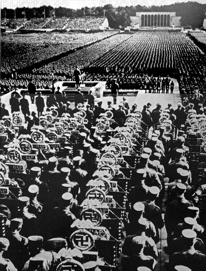 The Nuremberg Rallies were the annual rally of the Nazi Party in Germany