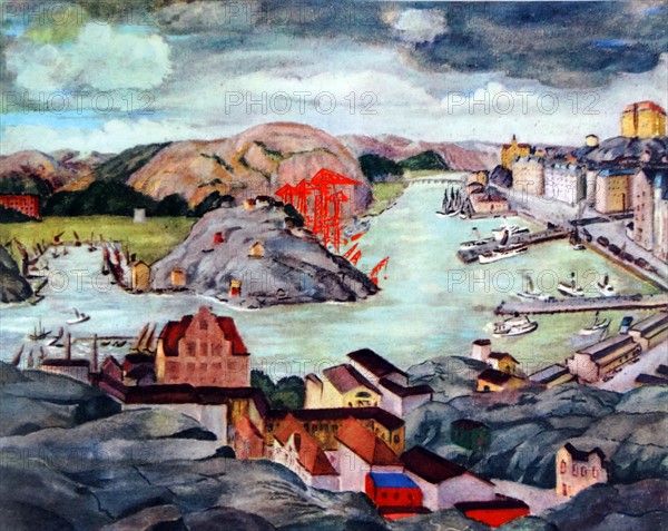 Port in Goteburg 1928