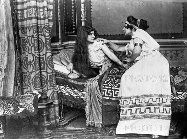 Scene from the 1913 Italian silent film Quo Vadis