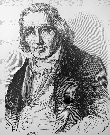 Joseph-Marie JACQUARD - 1752-1834 from Louis Figuier Lee Grandes Inventions