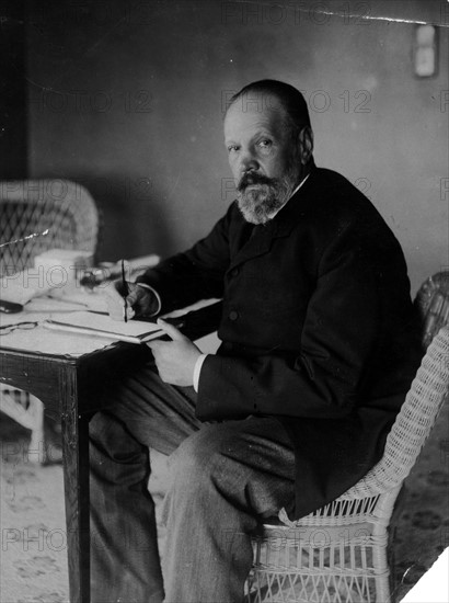 Sergei Witte in his room at the Wentworth Hotel