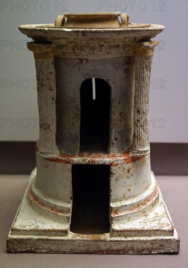 Terracotta model of a circular building from the tomb at Olbia in the Crimea