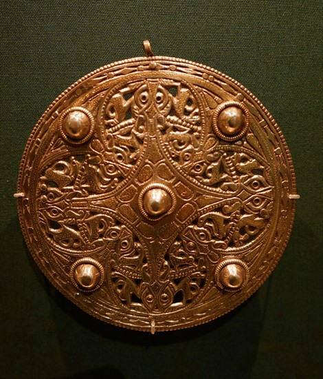 The Strickland Brooch from Anglo-Saxon England.