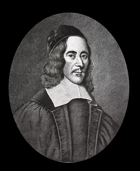 Engraved portrait of George Herbert