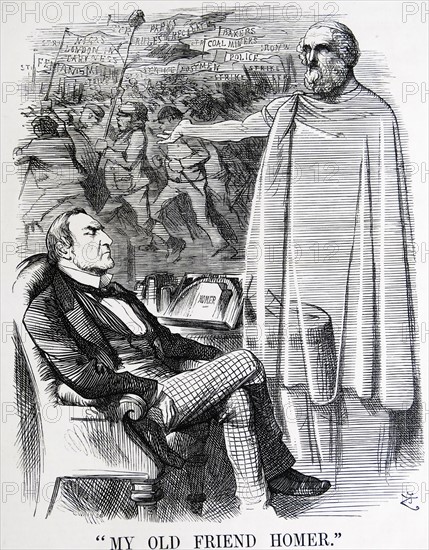 William Ewart Gladstone and his 'old friend Homer'