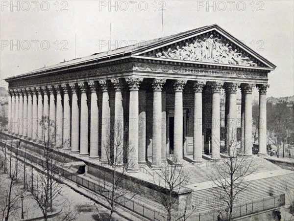 the Madeleine in Paris