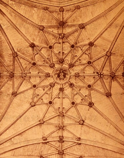 the roof of the Lady Chapel