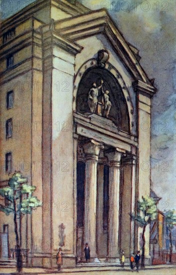 Portico of Bush House