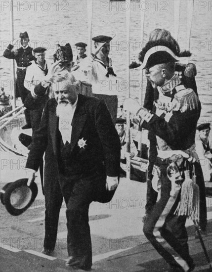 Photograph of President Clément Armand Fallières in Stockholm