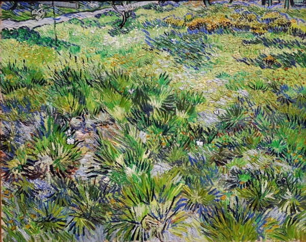 Long Grass with Butterflies' by Vincent van Gogh