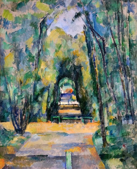 Cézanne, Avenue at Chantilly