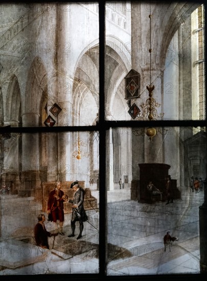 Dutch church interior