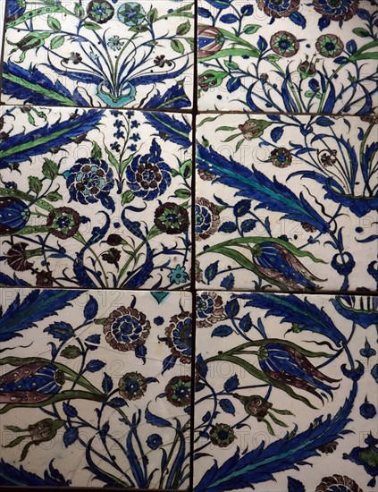 Damascus tiles from Syria