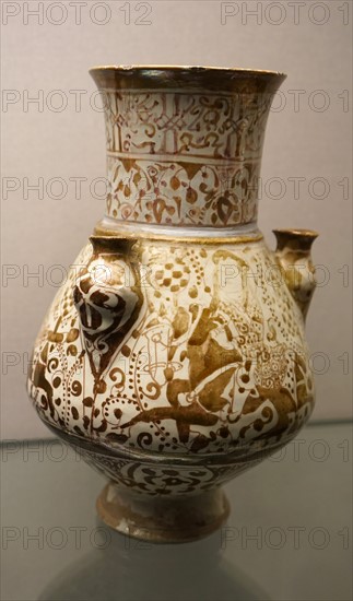 Iranian vase with multiple spouts