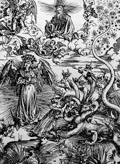 The apocalyptic woman' by Albrecht Durer