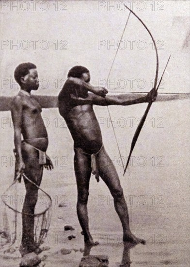 Native Amazonian archer