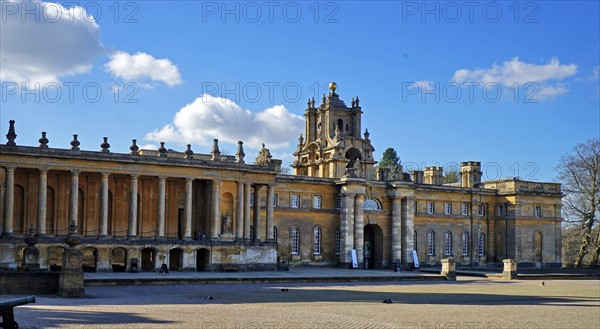 Detail from the exterior of Blenheim Palace