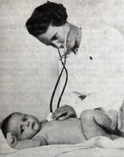 Examination of a infant in a child care centre