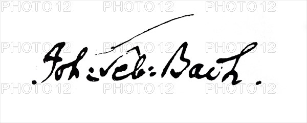 Signature of Elias Gottlob Haussmann