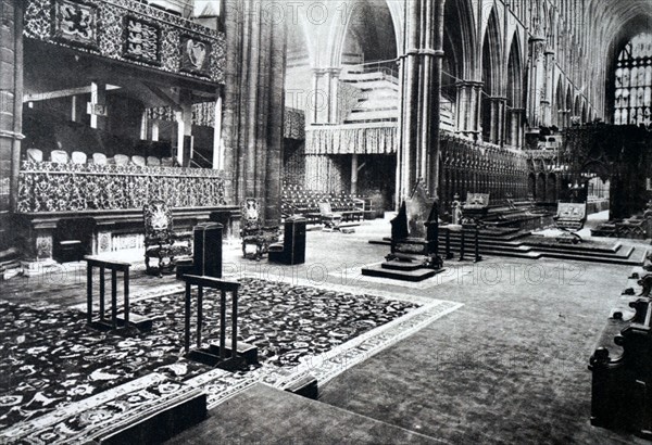 Coronation Chair and Royal Box