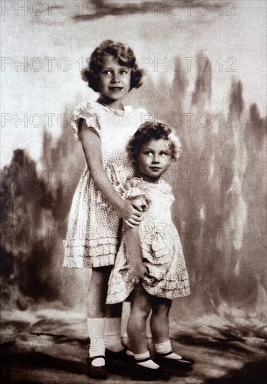 Princess Elizabeth and Princess Margaret