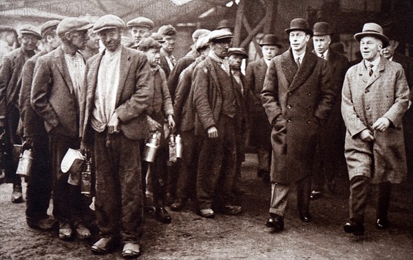 Prince Albert during a tour of the Bolton district in Lancashire