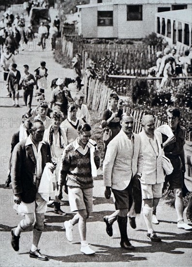 Prince Albert after a bathing expedition in New Romney Kent