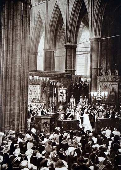 Wedding of Prince Albert and Lady Elizabeth Bowes-Lyon