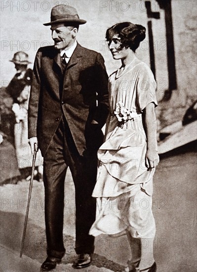 Lady Elizabeth Bowes-Lyon and Mr. Gavin Ralston