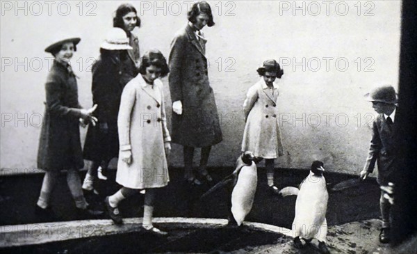 Princess Elizabeth and Princess Margaret