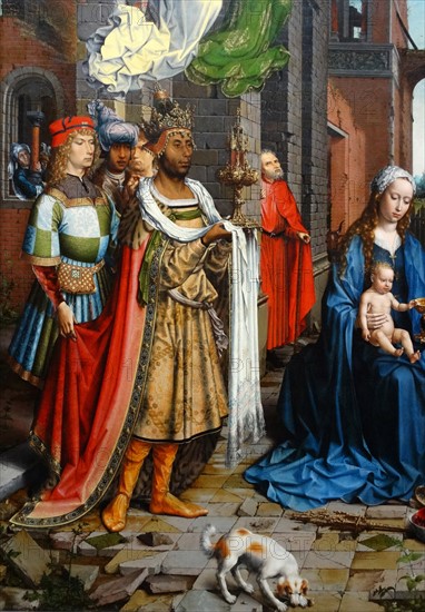 The Adoration of the Kings' by Jan Gossaert