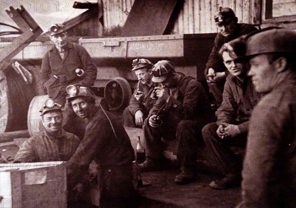 coal miners of Norway's Spitsbergen collieries