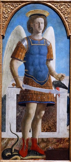 Saint Michael' by Piero della Francesca