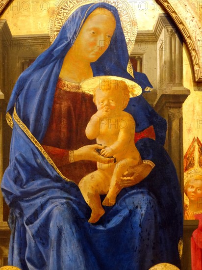 The Virgin and Child' by Masaccio