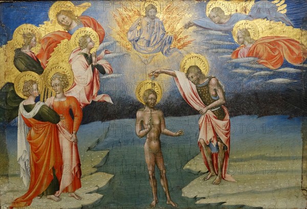 scenes from the life of Saint John the Baptist by Giovanni di Paolo