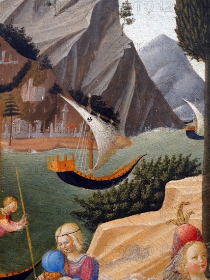 The Abduction of Helen' by Zanobi Strozzi