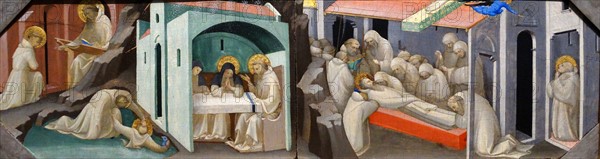 Detail from the 'Incidents in the Life and Death of Saint Benedict' by Lorenzo Monaco