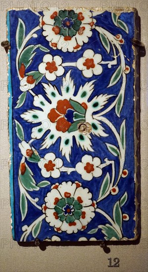 Floral boarder Iznik tiles